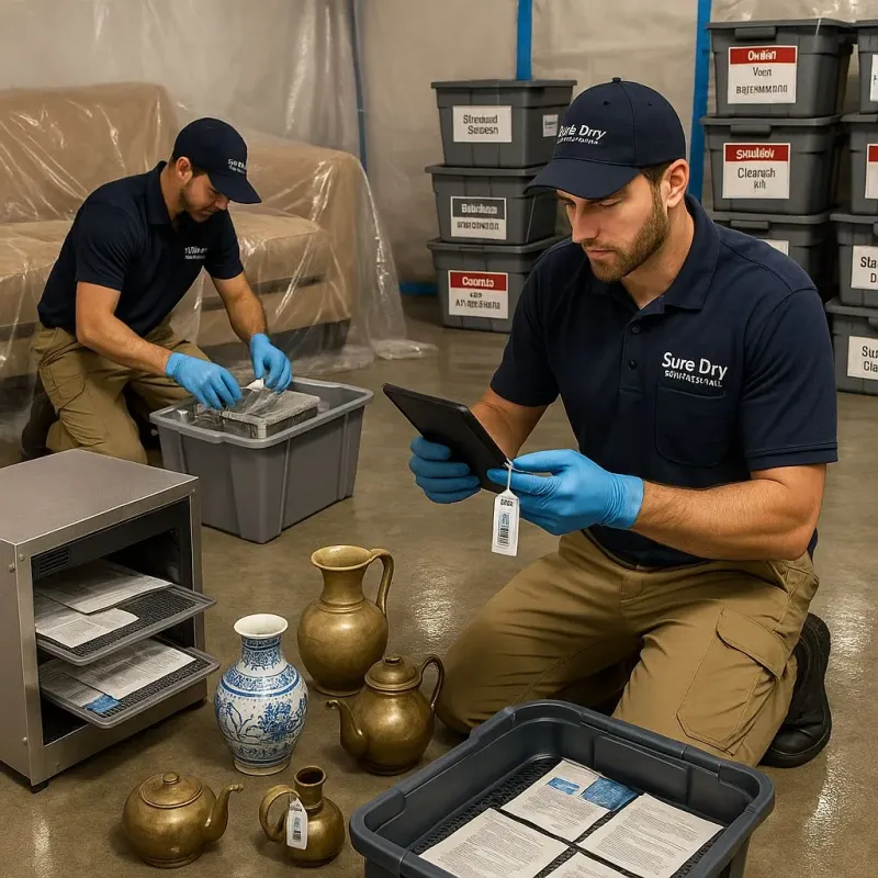 Content Protection and Restoration process in Las Palmas II, TX