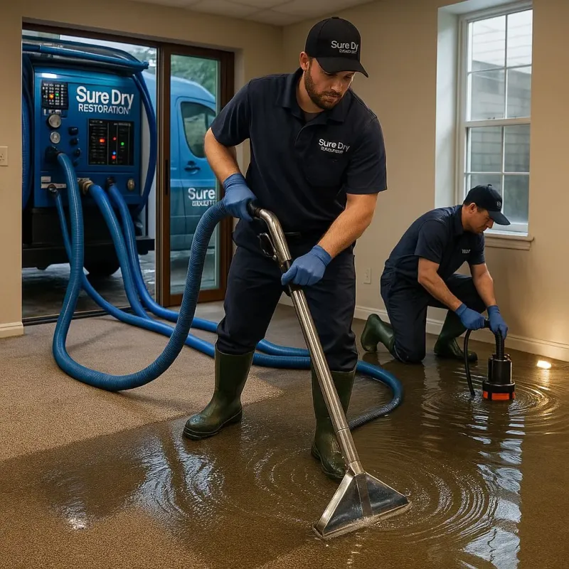 Water Extraction and Removal process in Las Palmas II, TX